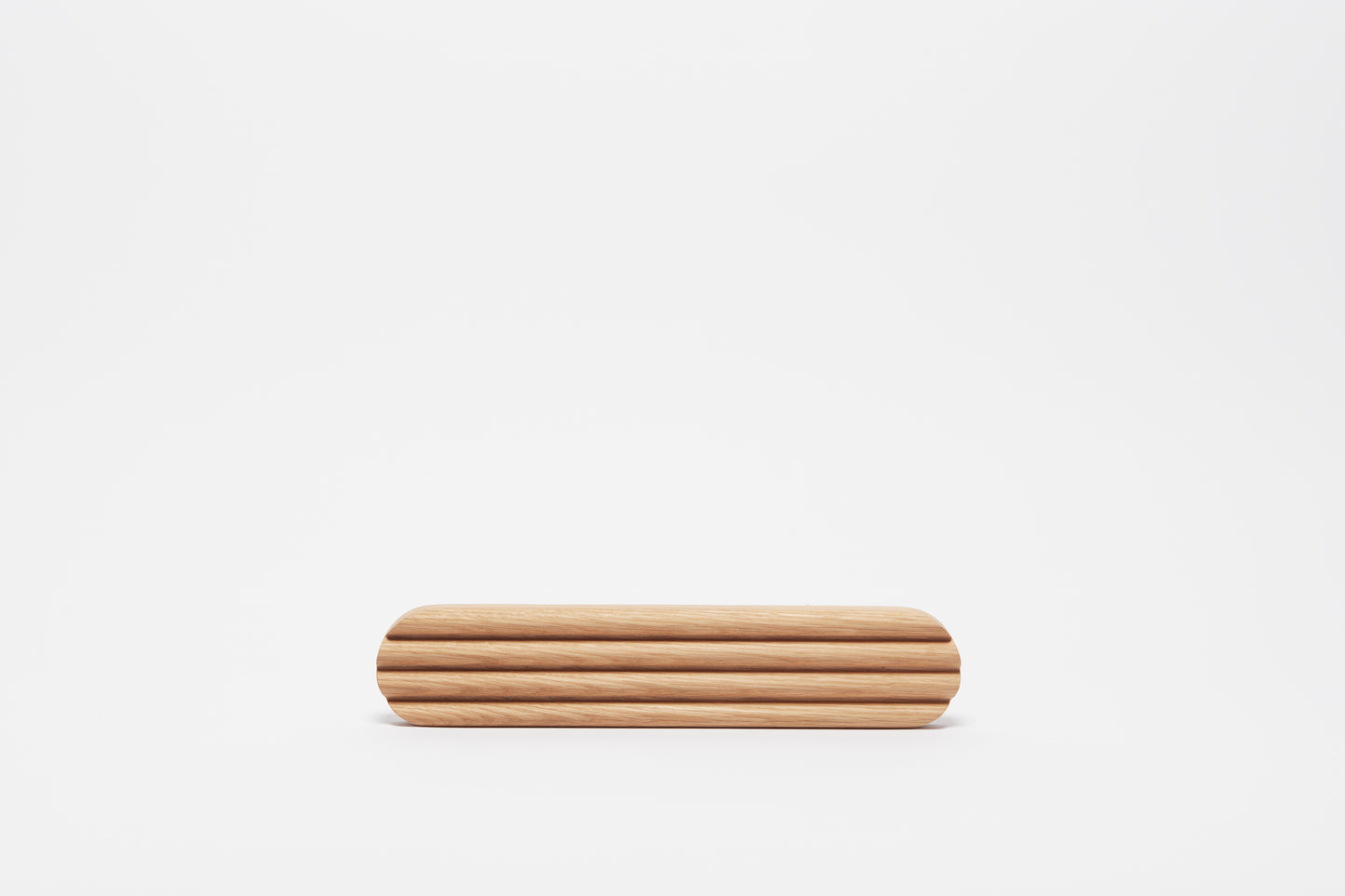 Reeded Pen Holder - Oak