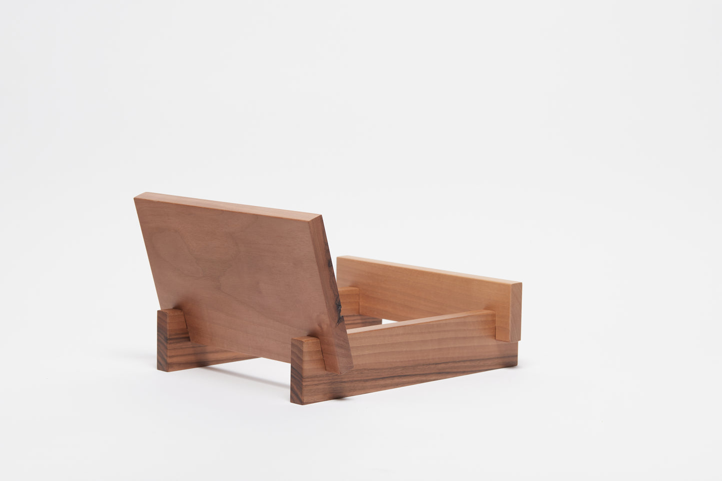 Vinyl Record Storage Stand - Walnut